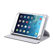 Load image into Gallery viewer, Universal 7 inch 360 Degree Rotation Leather Tablet Case (WHITE)
