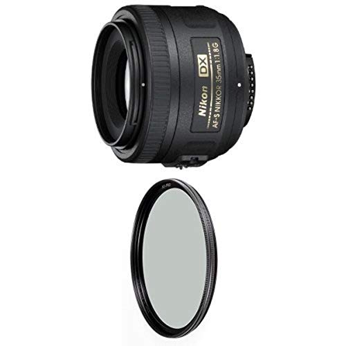 Nikon 35mm f/1.8G Auto Focus-S DX Lens w/ B+W 52mm XS-Pro HTC Kaesemann Circular Polarizer