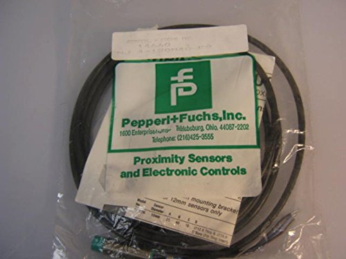 New Pepperl Fuchs NJ 4-12GM40-E21 Proximity Sensor 10-60VDC NO PNP 4mm Range