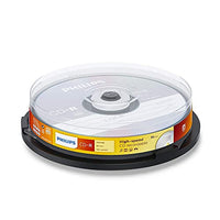 Philips CR7D5NB10/00CD-R Blank Discs 80Min 52x 700MB 10er Spindel