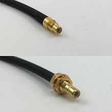 Load image into Gallery viewer, 12 inch RG188 SMC MALE to SMB MALE BULKHEAD Pigtail Jumper RF coaxial cable 50ohm Quick USA Shipping
