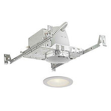 Load image into Gallery viewer, Recesso Lighting 4&quot; Recessed Light Kit with White Shower Trim
