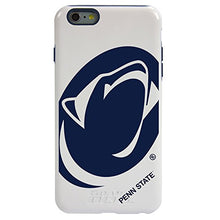Load image into Gallery viewer, Guard Dog Collegiate Hybrid Case for iPhone 6 Plus / 6s Plus  Penn State Nittany Lions  White
