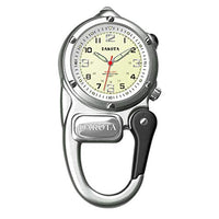Dakota Silver Mini Clip Microlight Watch