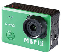 MAPIR Survey3N NDVI Mapping Camera OCN Orange+Cyan+Near Infrared Filter 8.25mm f/3.0 No Distortion Narrow Angle GPS Touch Screen 2K 12MP HDMI WiFi PWM Trigger Drone Mount