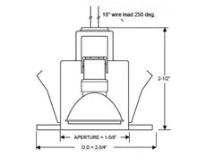 Load image into Gallery viewer, Ark Lighting Chrome Low Voltage 3-inch Recessed Trim ARLV2500CH
