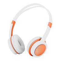 Kids Headphones,85dB Wired Over Ear Stereo Headset for Children Hearing Protection, Wonderful Gift(Orange)