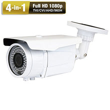 Load image into Gallery viewer, Amview 4Ch H.2641080P DVR 4-in-1 HDAHD TVI 960H 2.8-12mm Zoom 72IR Security Camera System
