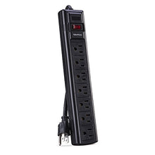 Load image into Gallery viewer, CyberPower CSB7012 Essential Surge Protector, 1500J/125V, 7 Outlets, 12ft Power Cord
