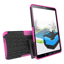 Load image into Gallery viewer, T580 Case, Galaxy Tab A 10.1 T585 Protective Cover Double Layer Shockproof Armor Case Hybrid Duty Shell with Kickstand for Samsung Galaxy Tab A 10.1 SM-T580/ T580N/ T585/T585C 10.1-inch Tablet Rose
