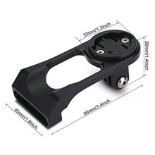 Load image into Gallery viewer, Bicycle Extension Bracket, Bike Computer Mount Holder Aluminum Alloy Cycling Bike Stem Extension Mount Holder (Black)
