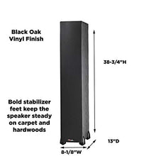 Load image into Gallery viewer, Polk Audio Monitor 60 Series Ii Floorstanding Speaker (Black, Single)   Bestseller For Home Audio |
