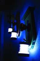 Journey's Edge Five-LED Retractable Mini Camping Lantern Lights, Set of 3