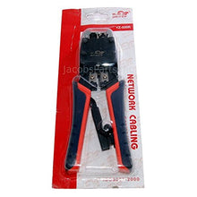 Load image into Gallery viewer, RJ45/RJ11 Cable Crimper for CAT5e/CAT6 Network Cables, Includes 25 RJ45 Connectors
