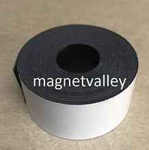Load image into Gallery viewer, Magnet Valley Write on/Wipe Off Dry Erase White Magnet Roll for Shelf Labels 2&quot; x 10&#39;
