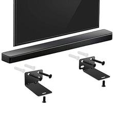 Load image into Gallery viewer, Black Mounting Wall Bracket Compatiblewith Bose WB-300 Sound Touch 300 Soundbar Soundbar 500 Soundbar 700 Speaker
