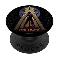 Marvel Captain Marvel Movie Space Poster PopSockets PopGrip: Swappable Grip for Phones & Tablets