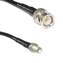 Load image into Gallery viewer, 6 feet RFC195 KSR195 Silver Plated BNC Male to SMA Female RF Coaxial Cable

