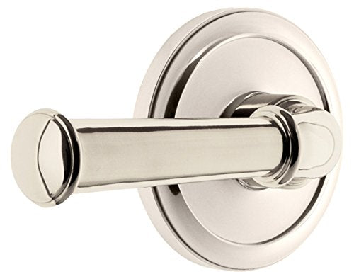 Grandeur 820299 Circulaire Rosette Privacy with Georgetown Lever in Polished Nickel, 2.375