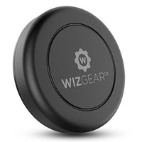 WizGear Universal Flat Stick On Dashboard Magnetic Car Mount Holder for Cell Phones and Mini Tablets with Fast Swift-Snap Technology - Extra Slim