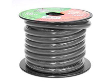 Load image into Gallery viewer, 4 Gauge Clear Black Ground Wire   25 Ft. 4 Awg Gauge, Economy Oxygen Free Copper Cable Wire W/ Flexi
