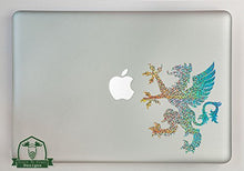 Load image into Gallery viewer, Griffin Specialty Vinyl Decal Sized to Fit A 17&quot; Laptop - Silver Metal Flake
