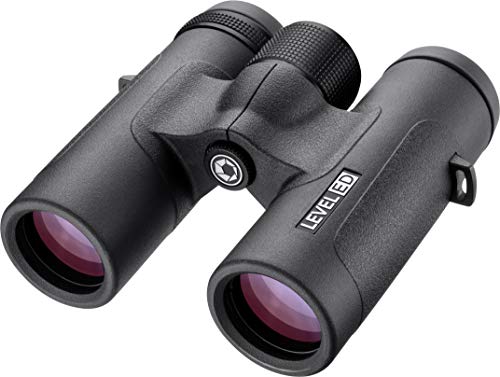 Barska AB12990 Level ED 8x32 Binoculars with Crystal Clear Glass BAK-4 Prism Perfect for Bird Watching Hunting Outdoor Concerts and Sports in All Weather Condition-Waterproof, Fogproof
