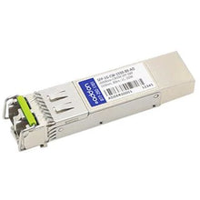 Load image into Gallery viewer, AddOn Arista Networks Compatible TAA Compliant 1000Base-CWDM SFP Transceiver (SMF, 1550nm, 80km, LC, DOM)
