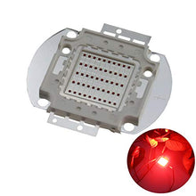 Load image into Gallery viewer, Odlamp Super Bright High Power LED Chip 50W SMD COB Light Red 620-625 DC 20-22V for Emitter Components Diode 50 W Bulb Lamp Beads DIY Lighting (Red)
