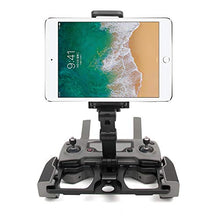 Load image into Gallery viewer, RC GearPro Foldable Aluminum Alloy Remote Control Monitor Holder Phone Tablet Monitor Screen Holder Bracket Mount Clip for Mavic PRO/Mavic AIR/Mavic Air 2/Spark CrystalSky Monitor (Black)

