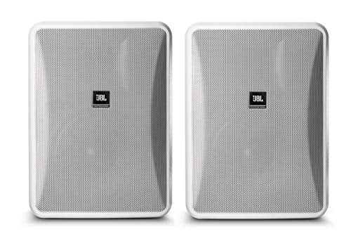 JBL Professional Control 28-1-WH High Output Indoor/Outdoor Background/Foreground Speaker, White