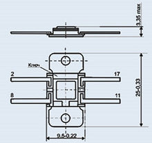 Load image into Gallery viewer, S.U.R. &amp; R Tools IC/Microchip USSR 142EN5A Analogue A7805, UA7805 1 pcs
