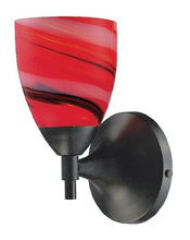 Load image into Gallery viewer, Elk 10150/1DR-CY Celina 1-Light Sconce in Dark Rust with Candy Glass
