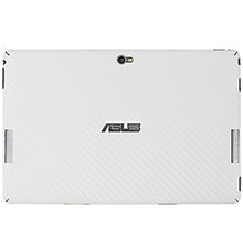 Load image into Gallery viewer, ArmorSuit MilitaryShield White Carbon Fiber Skin Wrap Film + HD Clear Screen Protector for HP Slate 8 Pro S8-7600US - Anti-Bubble Film
