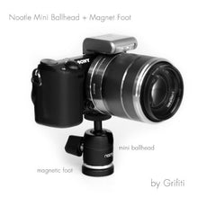 Load image into Gallery viewer, Grifiti Nootle Magnetic Camera Mount and Magnetic Camera Stand Magnetic Foot Nootle Mini Ball Head Heavy Duty Metal Securely Attaches to Steel or Other Magnetic Surfaces

