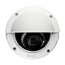 Load image into Gallery viewer, D-Link Outdoor Dome Security Camera 3MP Full HD WDR, Night Vision IR LED 60 ft Range PoE, 2 Way Audio Surveillance Network System (DCS-6513)

