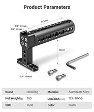 Load image into Gallery viewer, SMALLRIG Top Handle Grip Cheese Handle with Cold Shoe Mount for Digital DSLR Camera - 1638
