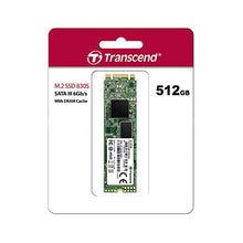 Load image into Gallery viewer, Transcend 512GB SATA III 6GB/S MTS830S 80 mm M.2 SSD 830S Solid State Drive TS512GMTS830S
