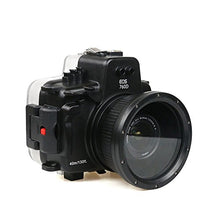 Load image into Gallery viewer, Polaroid SLR Dive Rated Waterproof Underwater Housing Case for The Canon T6S with 18-55mm Lens
