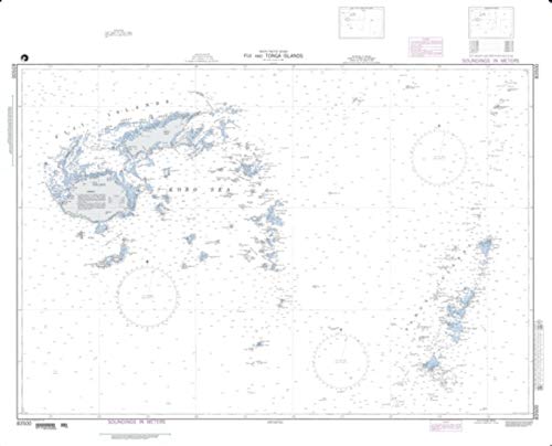 NGA Chart 83500-Fiji and Tonga Islands - South Pacific Ocean