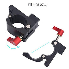 Load image into Gallery viewer, Acouto Rod Clamp 25-27mm Light Mount Stand Bracket Rod Clamp Holder Rod Clamp Mount for DJI Ronin-M Feiyu for Zhiyun Monitor Accessory
