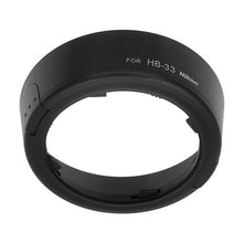 Load image into Gallery viewer, Fotodiox Lens Hood Replacement for HB-33 Compatible with Nikon Nikkor AF-S 18-55mm f/3.5-5.6G ED and AF-S 18-55mm f/3.5-5.6G ED II Lens
