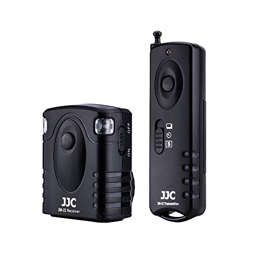 JJC Wireless Remote Control Shutter Release for Fuji Fujifilm X-T4 X-T3 X-T2 X-T1 X-T30 X-T20 X-T10 X-T100 X100V X100F X100T X-PRO3 X-PRO2 X-H1 X-H2S GFX 100 GFX 50S GFX 50R X-E3 X-A5 X-A10 & More