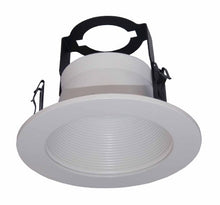 Load image into Gallery viewer, 4 Inches Open Baffle Trim with Bracket for Line Voltage Recessed Light/lighting-Fit Halo/Juno
