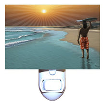 Load image into Gallery viewer, Sunset Surfer Decorative Night Light
