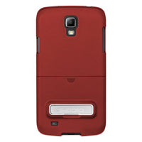 Seidio CSR3SSG4AK-GR SURFACE Case with Metal Kickstand for use with Samsung Galaxy S4 ACTIVE - Carrying Case - Retail Packaging - Garnet Red