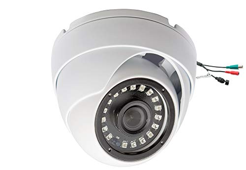 Evertech High Definition 1080p CCTV Security Camera Outdoor/Indoor Weatherproof 2.8mm Wide Angle TVI/AHD/CVI/Analog (960H/CVBS)