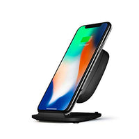 ZENS Wireless Charger Stand, Apple Optimized, Adjustable Qi Charging Pad Features Ultra Fast 15W Base, Supports Samsung Fast Charge and Apple Fast Charge