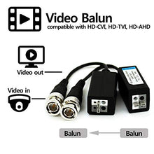 Load image into Gallery viewer, HDVD 64 Pairs Split Joint Mini CCTV BNC HD-CVI/TVI/AHD Passive Video Balun Transceiver (64 Pairs)
