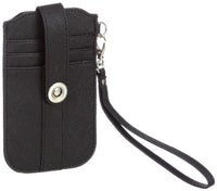 XtremeMac Thin Wristlet - Genuine Leather. Phone and Credit Card Wristlet case for iPhone 4 / 4S - Black IPP-WRP-13
